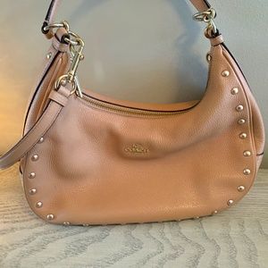 Coach hobo leather purse